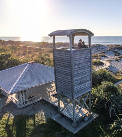 Franz Josef to Queenstown Tour: Ship Creek Beach Lookout Tower