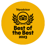 Tripadvisor Best of Best Award 2023 - Cheeky Kiwi Travel