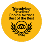 Tripadvisor Best of Best Award 2024 - Cheeky Kiwi Travel